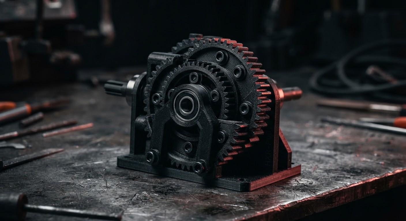 Prototipo mecánico impreso en 3D